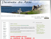 Tablet Screenshot of patrimoinedesabers.fr